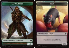 Elf Warrior (19) // Rat (30) Token